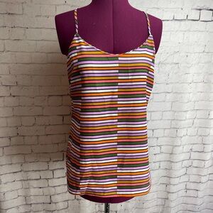 J Crew factory striped tank top size 4